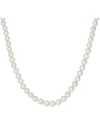 Valero Pearls - Fresh Water Cultured Pearl Necklace - Lyst