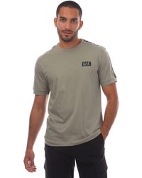 EA7 - Emporio Armani Logo Tape T-Shirt - Lyst
