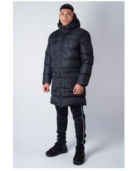 Soulstar - Ag04 Longline Padded Puffer Jacket - Lyst