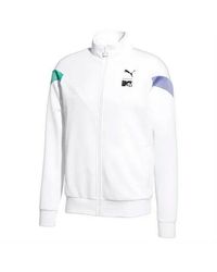 PUMA - X Mtv Mcs Track Top Zip Up Jumper 579817 02 Cotton - Lyst