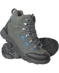 Mountain Warehouse - 'Adventurer' Isodry Boots Cushioned Footbed Breathable Waterproof Hiking Shoes - Lyst