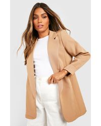 Boohoo - Basics Woven Turn Cuff Relaxed Fit Blazer - Lyst