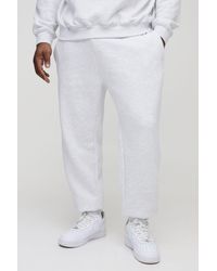 BoohooMAN - Plus 330gsm Relaxed Fit Basic Joggers - Lyst