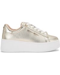 KG by Kurt Geiger - Leather Lou Sneakers - Lyst