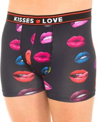 Kisses&Love - Breathable Fabric Boxer Lips Model Kl10001 - Lyst