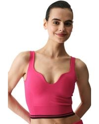 Penti - Padded V-Neck Sports Bra - Lyst