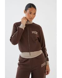 DSGN Studio - Colour Block Zip Through Sweatshirt - Lyst