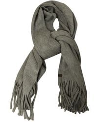 Timberland - Logo Wool Scarf Textile - Lyst