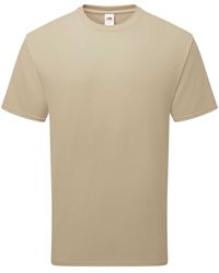 Fruit Of The Loom - Adult Pure Cotton T-Shirt (Desert) - Lyst