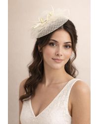 SVNX - Feather Bloom Mesh Fascinator - Lyst