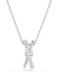 Swarovski - 'Hyperbola' Base Metal Necklace - Lyst