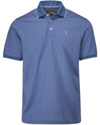 Farah - Ferris Polo Shirt (Dusky/ - Lyst