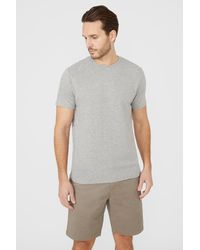 MAINE - Cotton Crew Neck T-Shirt - Lyst
