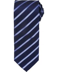 PREMIER - Sports Stripe Pattern Formal Work Tie Royal) - Lyst