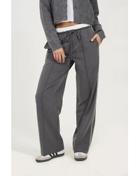 Brave Soul - Contrast Waistband Tailored Trousers - Lyst