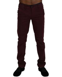 CYCLE - Klassieke Chino Broek Slim Fit - Lyst