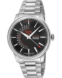 Gevril - Guggenheim Automatic 316L Stainless Steel Dial, Satin And Polished Bracelet - Lyst
