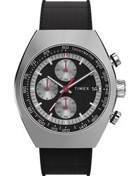 Timex - Legacy Tonneau Watch Tw2W64500 Rubber - Lyst