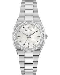 Bulova - Surveyor Damen Armbanduhr 96R245 - Lyst