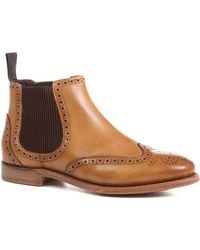 Jones Bootmaker - Kenia Goodyear Welted Leather Chelsea Boots - Lyst