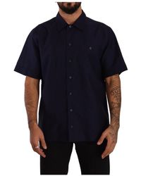 Dolce & Gabbana - Stijlvol Overhemd Met Korte Mouwen En Button-down - Lyst