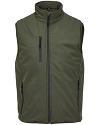 Sol's - Adult Falcon Padded Body Warmer (Army) - Lyst