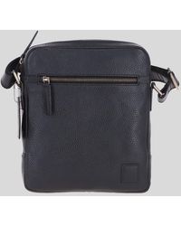 Ashwood Leather - 'Logan' Real Messenger Bag - Lyst