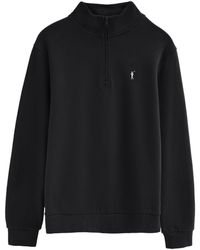 POLO CLUB - High-Neck Sweatshirt With Zip And Rigby Go Embroidery Cotton - Lyst