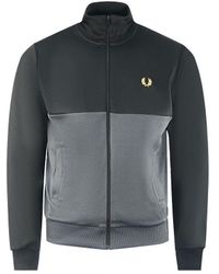 Fred Perry - Colour Block Design Track Jacket - Lyst