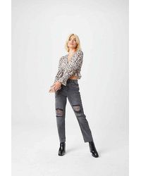 Urban Bliss - Ripped Mom Jeans - Lyst
