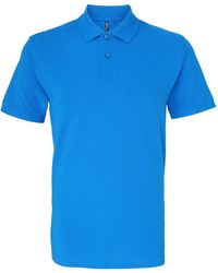 Asquith & Fox - Plain Short Sleeve Polo Shirt - Lyst