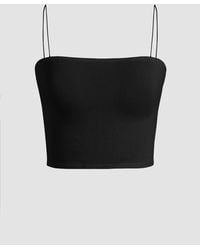 Hiccup - Square Collar Crop Top - Lyst