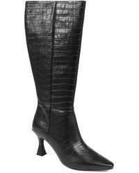 Jones Bootmaker - Knee-High Leather Heeled Boots - Lyst
