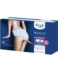 Sloggi - Basic+ Midi 3P - Lyst