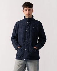 GANT - Quilted Windcheater Mid Jacket - Lyst