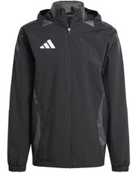 adidas - Tiro 24 Competition All Weather Rain Jacket Waterproof Coat Ij8343 - Lyst