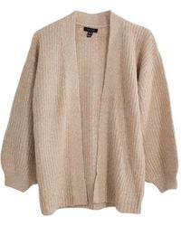 New Look - Puff Sleeve Chunky Cardigans - Lyst