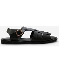 Where's That From - Ferlis Open Toe Fisherman Sandal - Lyst