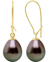 Ateliers Saint Germain - Earrings Real Cultured Tahiti Pearls Pear 9-10 Mm - Lyst