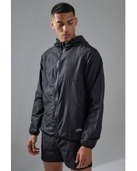 BoohooMAN - Active Ripstop Shower Resist Windbreaker - Lyst