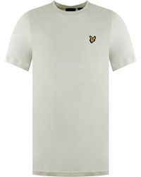 Lyle & Scott - Plain Light T-Shirt Cotton - Lyst