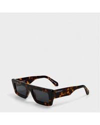 Off-White c/o Virgil Abloh - Accessories Off Ontario Square Full Rim Sunglasses - Lyst