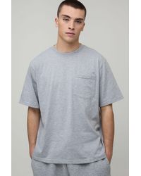 BoohooMAN - Relaxed Pocket T-Shirt - Lyst
