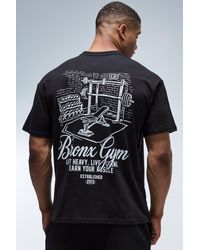 BoohooMAN - Active Bronx Gym Oversized T-Shirt - Lyst