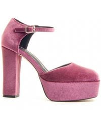 Montevita - Heeled Shoe Salonnt5 Velvet - Lyst