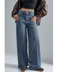 Hiccup - Squalo High Waist Wide Leg Jeans - Lyst