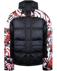 The North Face - Printed Himalayan Down Jacket Nylon - Lyst