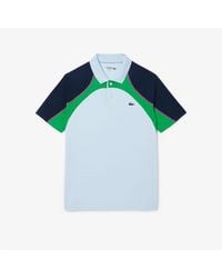 Lacoste - Dry Colour Block Tennis Polo Shirt - Lyst