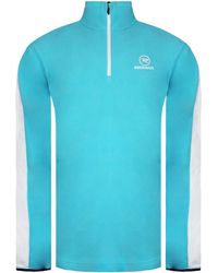 Rossignol - Long Sleeve Half Zip Up Micro Fleece Sweaters Rl3Ml12 771 - Lyst