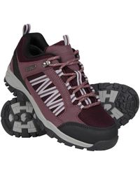 Mountain Warehouse - 'Path' Walking Shoes Waterproof Breathable Cushioned Hiking Footwear - Lyst